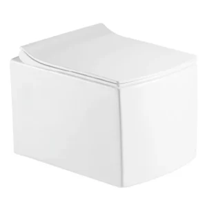 Унитаз подвесной Azario AZ + с сиденьем Белый AZ-0048