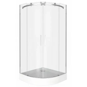 Душевой уголок Bas Galaxy 100х195 Хром / Прозрачное