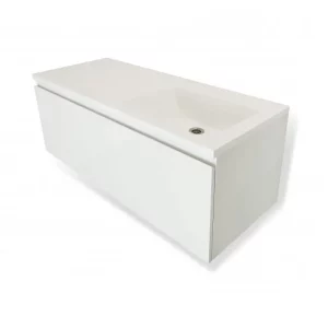 Тумба подвесная Эстет Dallas Luxe 110 с раковиной Белый ФР-00002023 Тумба подвесная Эстет Dallas Luxe 110 с раковиной Белый ФР-00002023