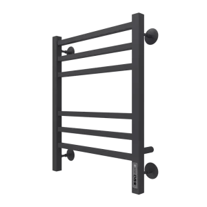 Полотенцесушитель электрический Terminus Ватикан 4670078527516 П6 60х48 диммер Черный матовый Полотенцесушитель электрический Terminus Ватикан 4670078527516 П6 60х48 диммер Черный матовый
