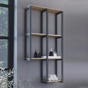 Шкаф навесной Comforty Порто 50 Дуб дымчатый 00-00010675CF Шкаф навесной Comforty Порто 50 Дуб дымчатый 00-00010675CF