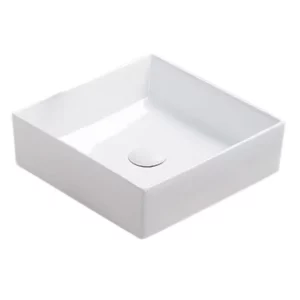 Раковина накладная Azario AZ 35х35 Белый AZ-2179-S SP