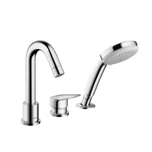 Смеситель на борт ванны Hansgrohe Logis 3 отверстия 71313000 Смеситель на борт ванны Hansgrohe Logis 3 отверстия 71313000