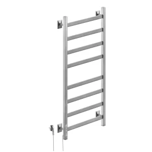 Полотенцесушитель электрический Санприз Контур П8 400*800 11063 Хром глянцевый диммер слева Полотенцесушитель электрический Санприз Контур П8 400*800 11063 Хром глянцевый диммер слева