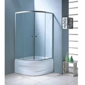 Душевой уголок Водный мир 90х90 с поддоном Хром / Матовое