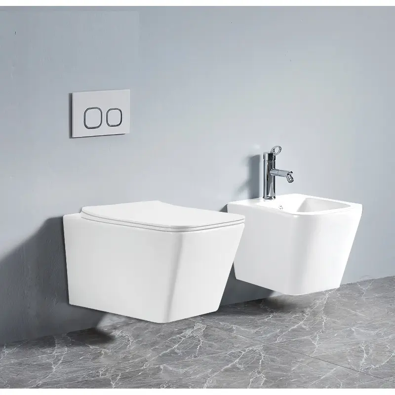 Унитаз подвесной Azario Boca с сиденьем Унитаз подвесной Azario Boca с сиденьем — изображение 2