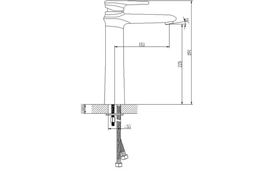 Смеситель для раковины Lemark Status LM4409C Смеситель для раковины Lemark Status LM4409C — изображение 2