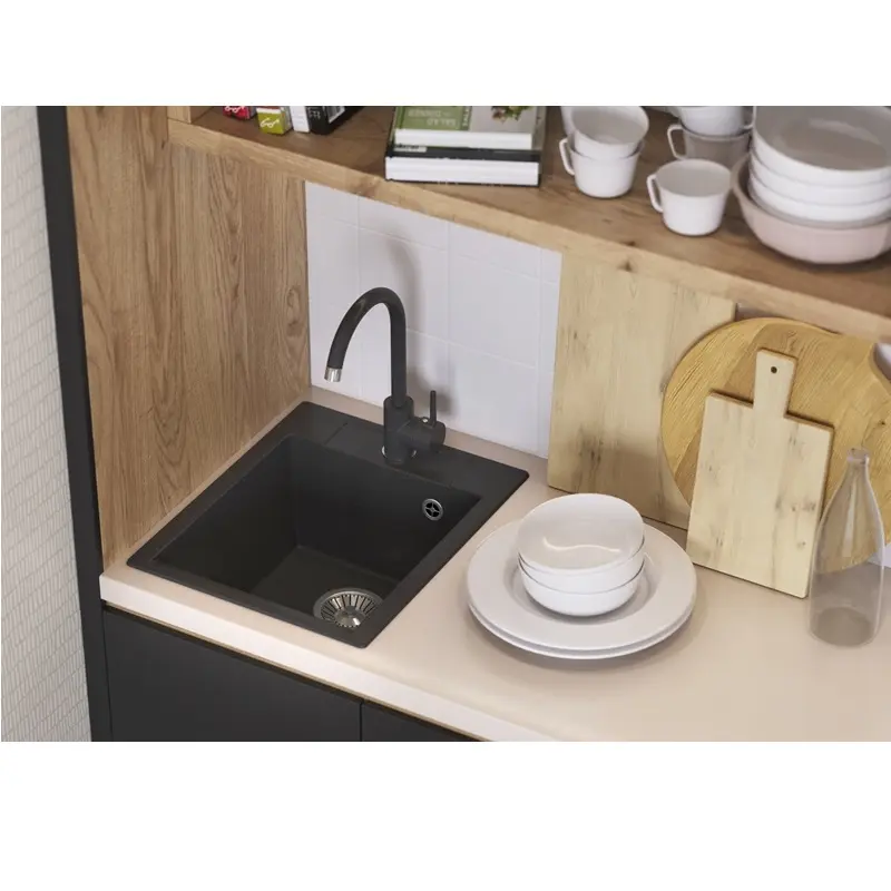 Мойка кухонная Polygran Argo 42 627314 Серый Мойка кухонная Polygran Argo 42 627314 Серый — изображение 2