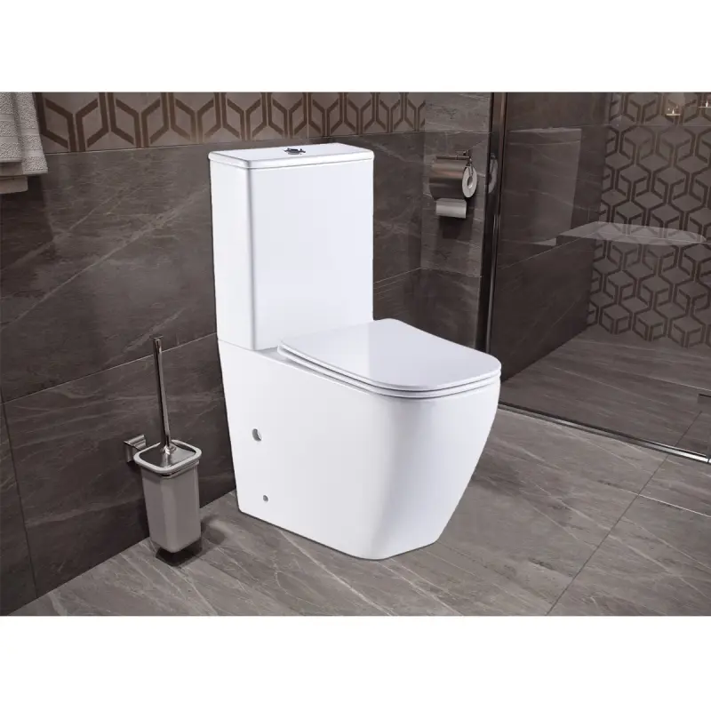 Унитаз-компакт Azario Levanto Белый AZ-1228A Унитаз-компакт Azario Levanto Белый AZ-1228A — изображение 2