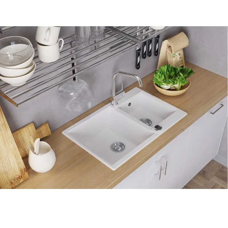 Мойка кухонная Polygran Brig 77,2 621473 Серый Мойка кухонная Polygran Brig 77,2 621473 Серый — изображение 2