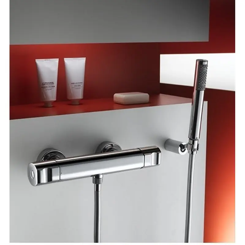 Смеситель Jacob Delafon Singulier термостатический для душа E10872-CP Смеситель Jacob Delafon Singulier термостатический для душа E10872-CP — изображение 3