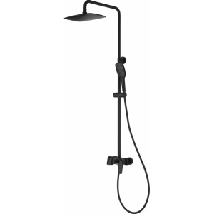 Душевая система Rush Nevis с изливом Черный матовый NE1735-40Black