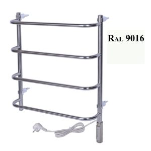 Полотенцесушитель электрический Тера Мост 50х60 ПСН диммер Белый ПСН-12-02дб