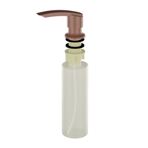 Дозатор для жидких моющий средств Ulgran Classic U-02 Терракот U-02-307