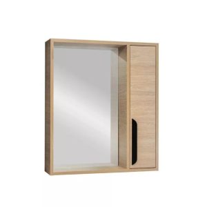 Шкаф зеркальный Viant Кёльн 60 правый Дерево светлое VKEL60SD-ZSH