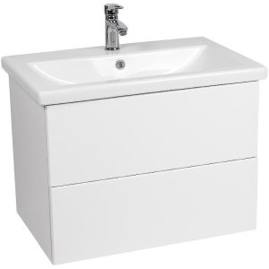 Тумба подвесная Viant София 70 с раковиной Como Белый VSOF70CO-T2YP