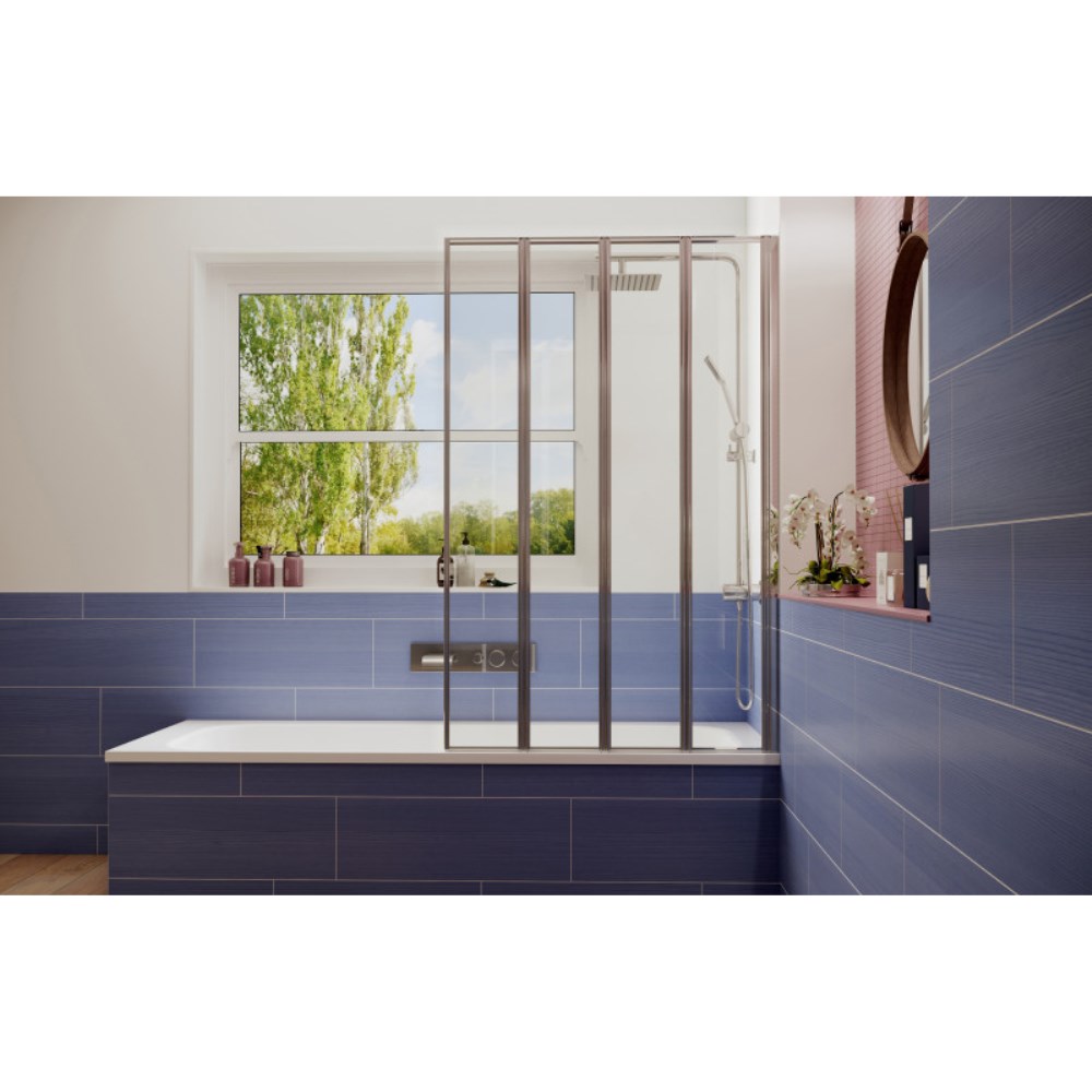 Шторка для ванны Ambassador Bath Screens Хром / Прозрачное 160411 Шторка для ванны Ambassador Bath Screens Хром / Прозрачное 160411 — изображение 6