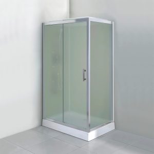 Душевая кабина Comforty СF5777 120х80 Хром / Матовое СF5777W